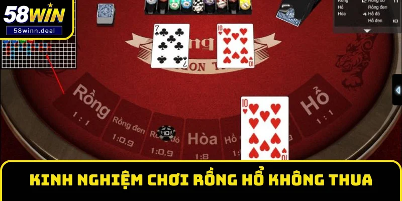 Kinh nghiệm chơi Rồng Hổ online không thua Kinh nghiệm chơi Rồng Hổ online không thua