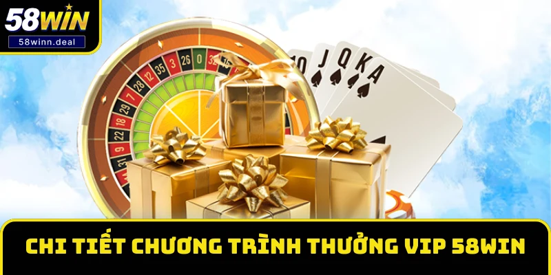 Khám phá chi tiết chương trình thưởng VIP 58WIN
